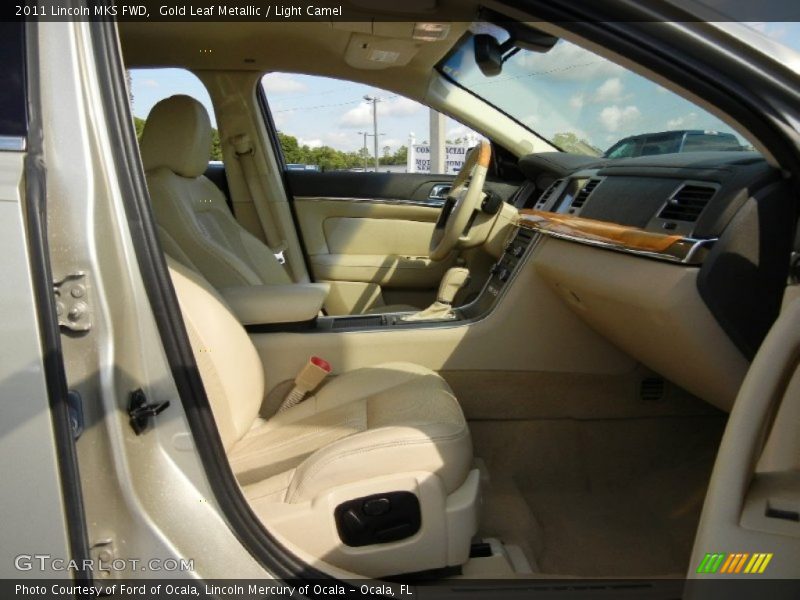 Gold Leaf Metallic / Light Camel 2011 Lincoln MKS FWD