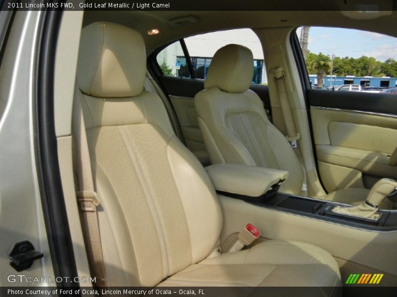 Gold Leaf Metallic / Light Camel 2011 Lincoln MKS FWD