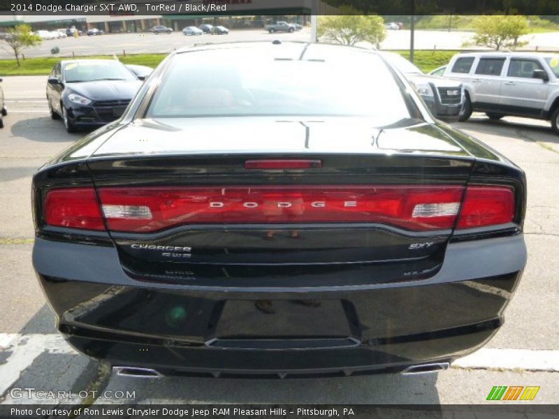 TorRed / Black/Red 2014 Dodge Charger SXT AWD