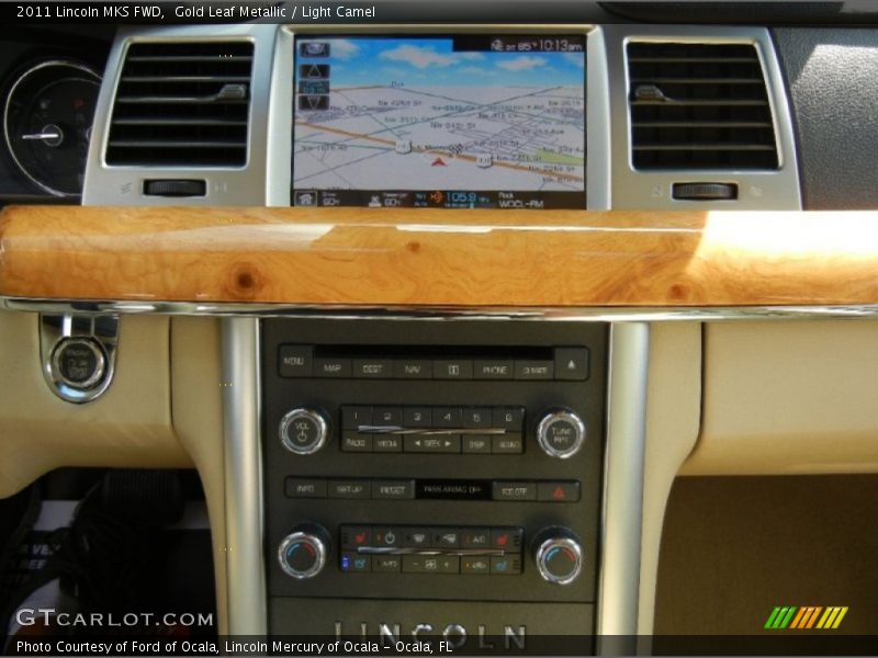 Gold Leaf Metallic / Light Camel 2011 Lincoln MKS FWD