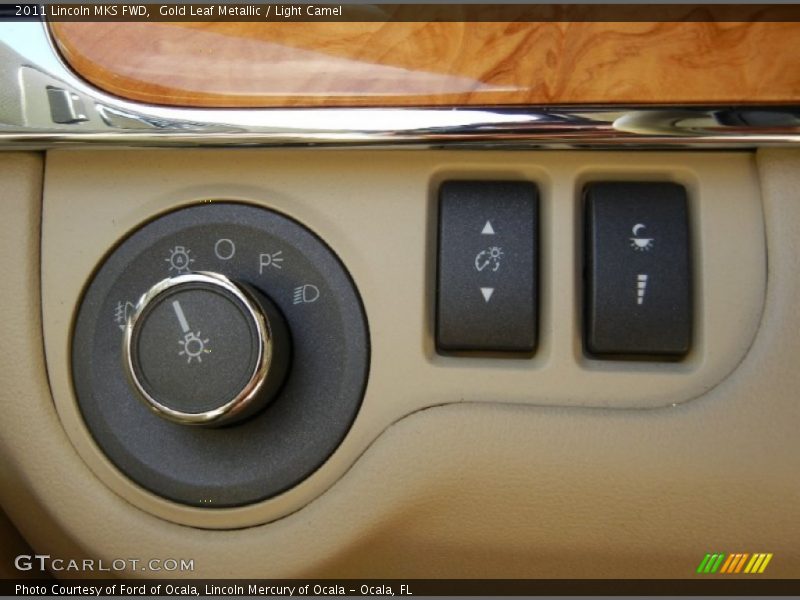 Gold Leaf Metallic / Light Camel 2011 Lincoln MKS FWD