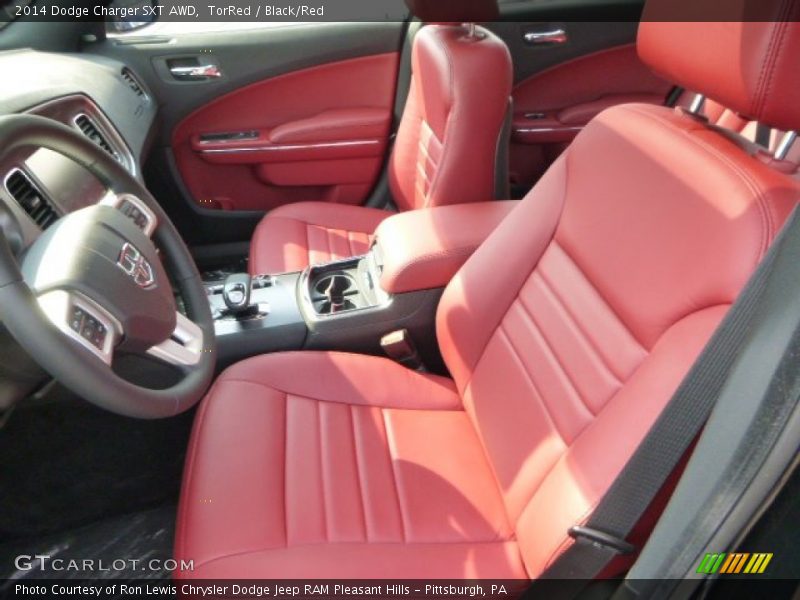TorRed / Black/Red 2014 Dodge Charger SXT AWD