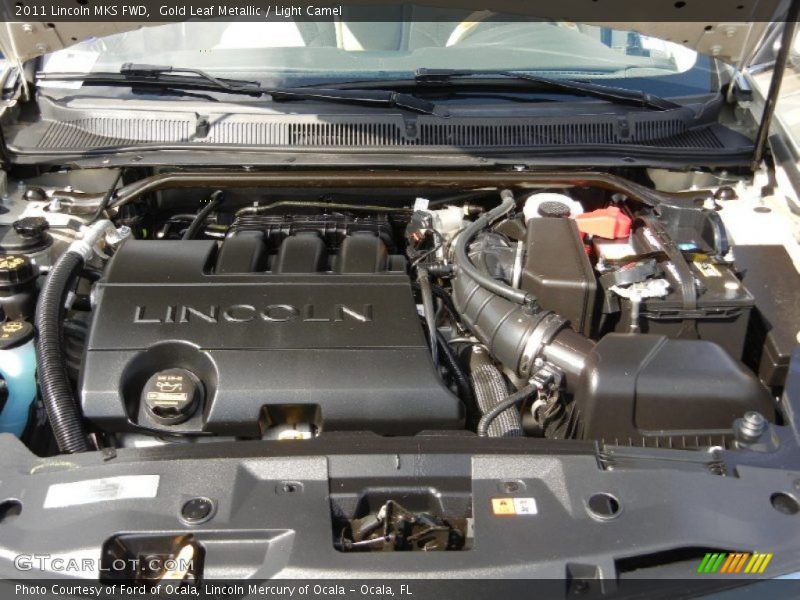 Gold Leaf Metallic / Light Camel 2011 Lincoln MKS FWD