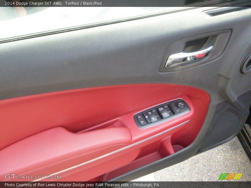TorRed / Black/Red 2014 Dodge Charger SXT AWD