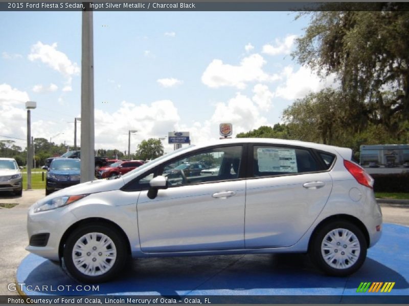 2015 Fiesta S Sedan Ingot Silver Metallic