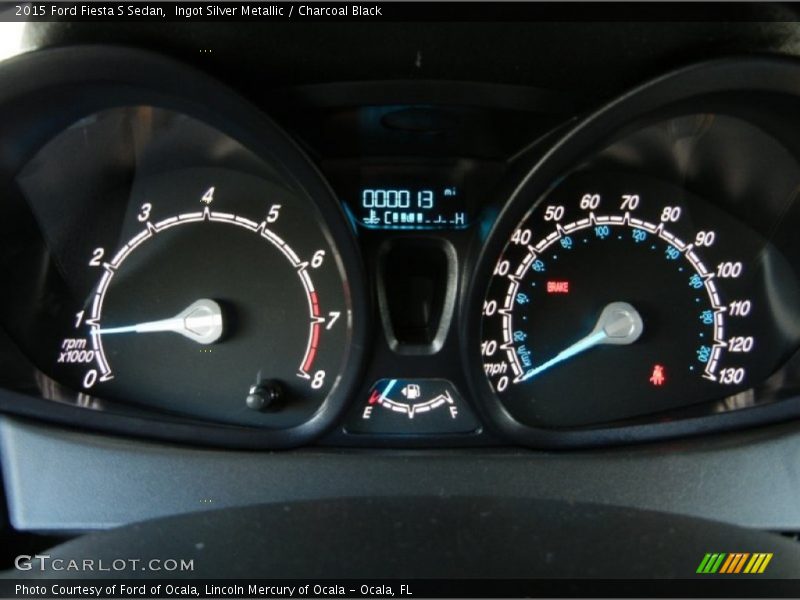  2015 Fiesta S Sedan S Sedan Gauges