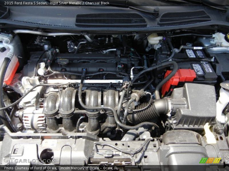  2015 Fiesta S Sedan Engine - 1.6 Liter DOHC 16-Valve Ti-VCT 4 Cylinder