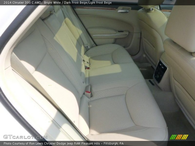 Bright White / Dark Frost Beige/Light Frost Beige 2014 Chrysler 300 C AWD
