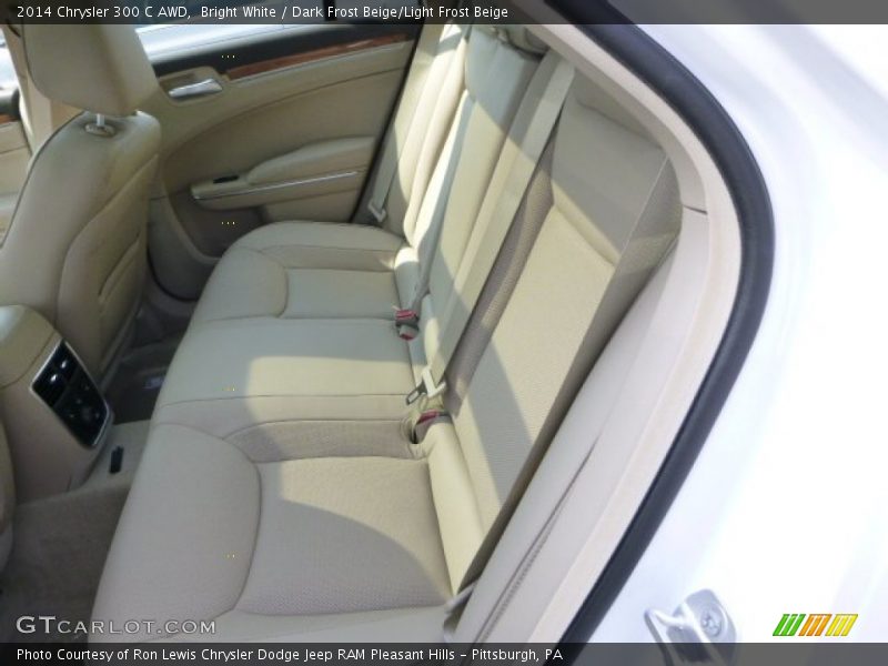 Bright White / Dark Frost Beige/Light Frost Beige 2014 Chrysler 300 C AWD