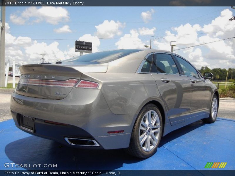 Luxe Metallic / Ebony 2015 Lincoln MKZ FWD