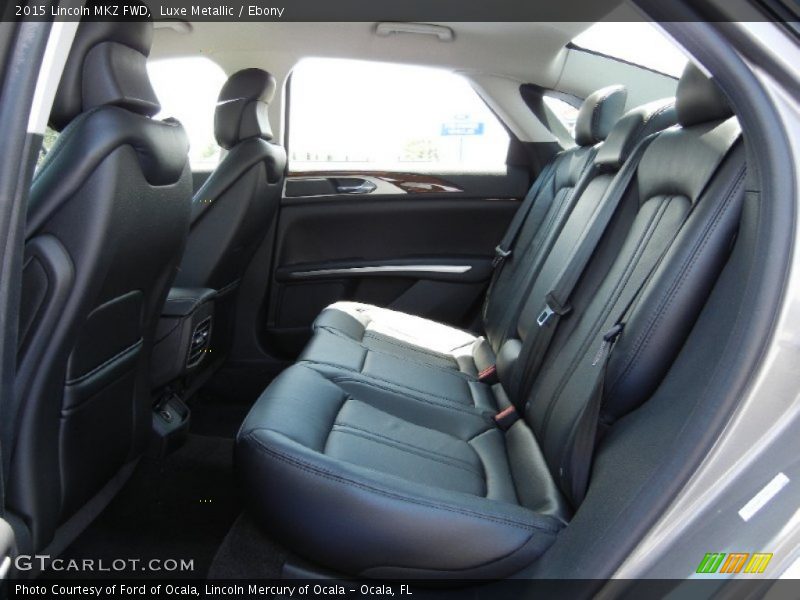 Rear Seat of 2015 MKZ FWD