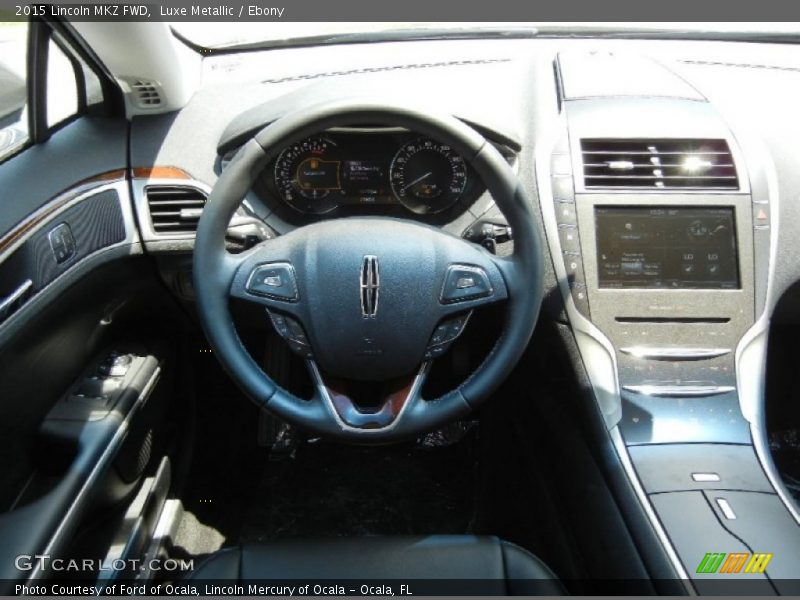 Luxe Metallic / Ebony 2015 Lincoln MKZ FWD