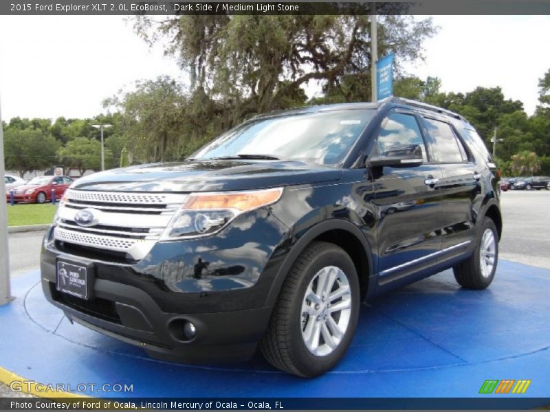 Dark Side / Medium Light Stone 2015 Ford Explorer XLT 2.0L EcoBoost