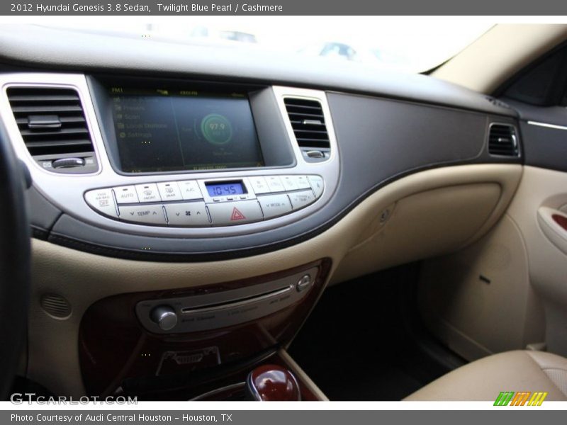 Twilight Blue Pearl / Cashmere 2012 Hyundai Genesis 3.8 Sedan