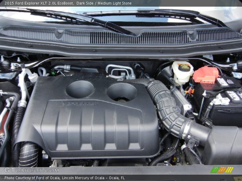 Dark Side / Medium Light Stone 2015 Ford Explorer XLT 2.0L EcoBoost