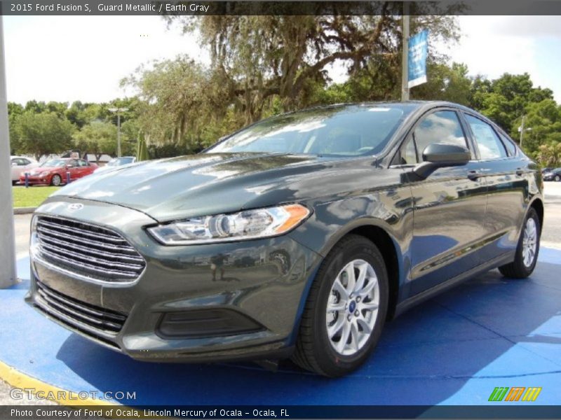 Guard Metallic / Earth Gray 2015 Ford Fusion S