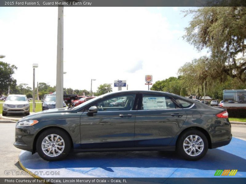 Guard Metallic / Earth Gray 2015 Ford Fusion S