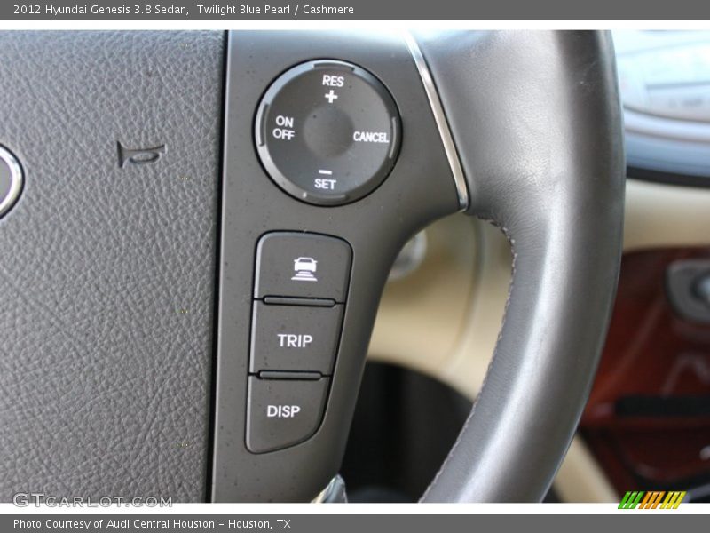 Twilight Blue Pearl / Cashmere 2012 Hyundai Genesis 3.8 Sedan