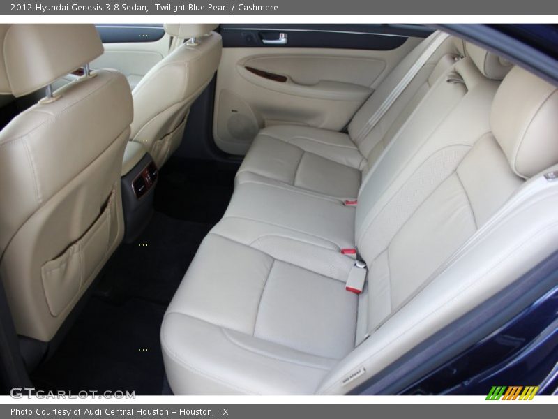 Twilight Blue Pearl / Cashmere 2012 Hyundai Genesis 3.8 Sedan