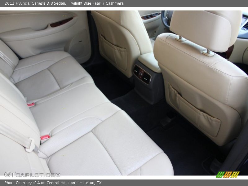Twilight Blue Pearl / Cashmere 2012 Hyundai Genesis 3.8 Sedan