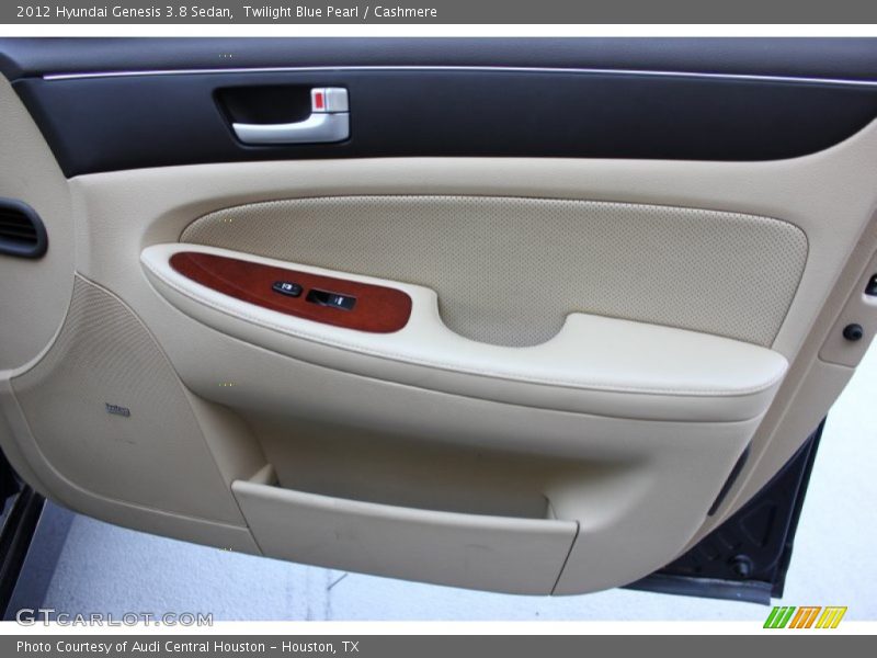 Twilight Blue Pearl / Cashmere 2012 Hyundai Genesis 3.8 Sedan