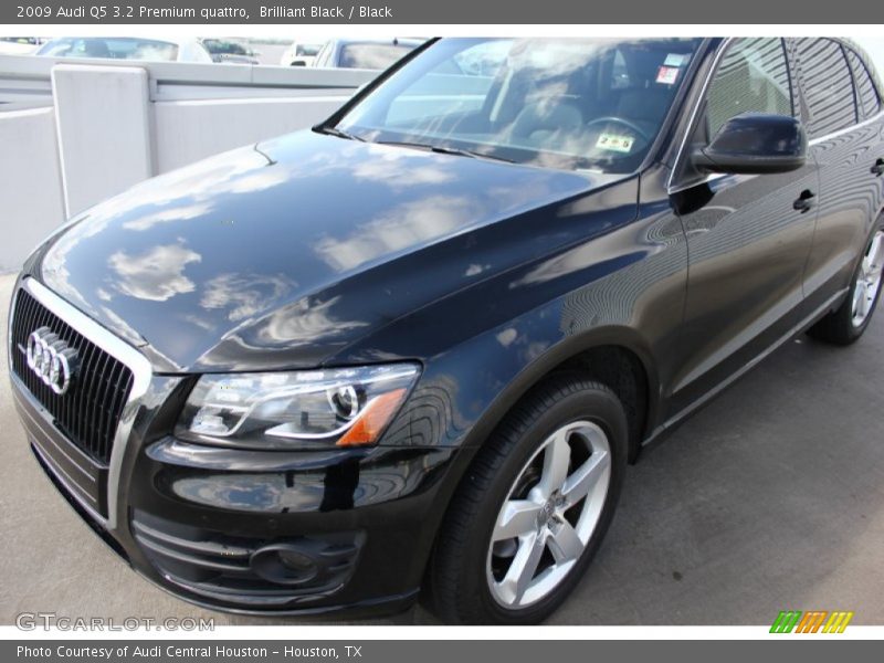 Brilliant Black / Black 2009 Audi Q5 3.2 Premium quattro