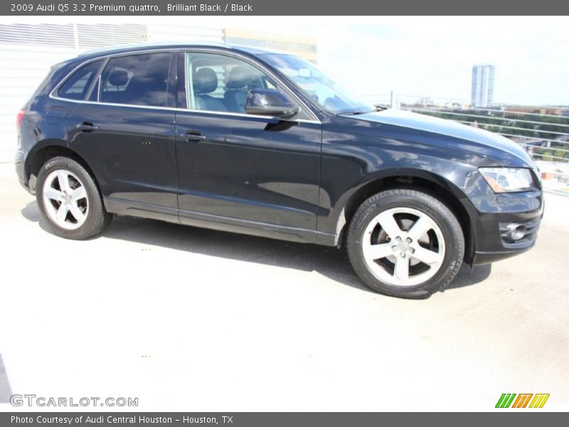 Brilliant Black / Black 2009 Audi Q5 3.2 Premium quattro