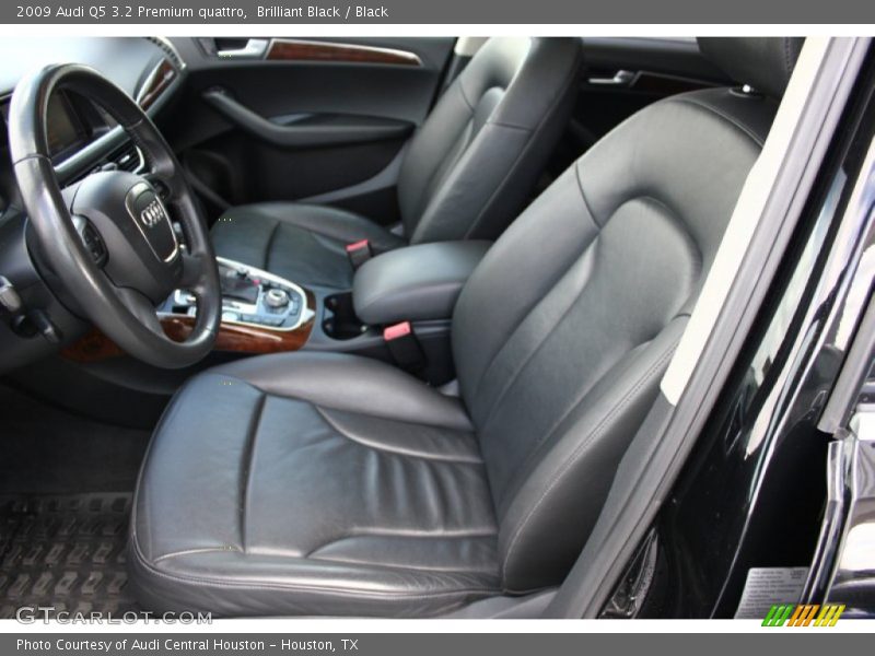 Brilliant Black / Black 2009 Audi Q5 3.2 Premium quattro
