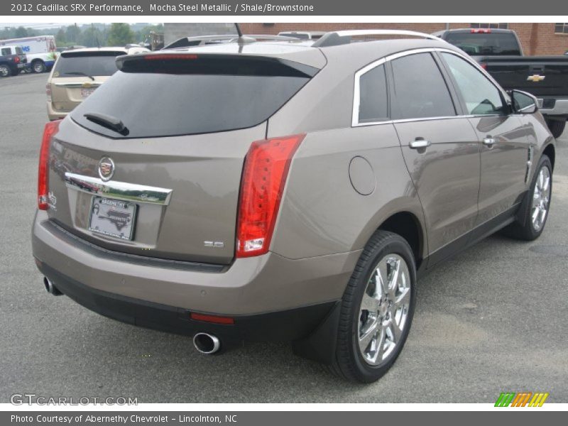 Mocha Steel Metallic / Shale/Brownstone 2012 Cadillac SRX Performance