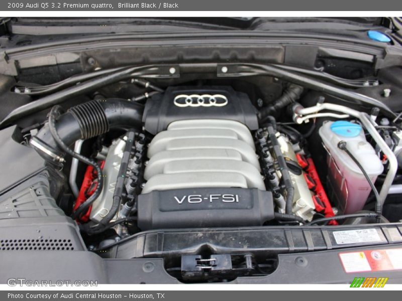 Brilliant Black / Black 2009 Audi Q5 3.2 Premium quattro