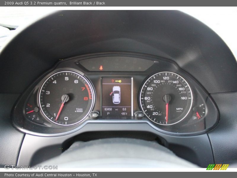 Brilliant Black / Black 2009 Audi Q5 3.2 Premium quattro