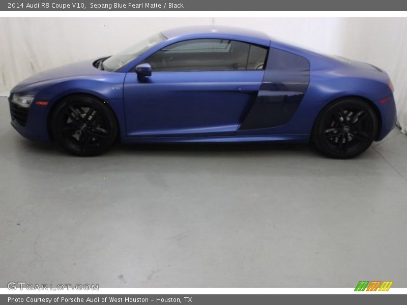  2014 R8 Coupe V10 Sepang Blue Pearl Matte