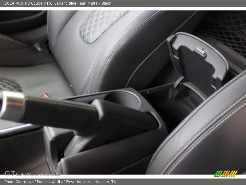 Sepang Blue Pearl Matte / Black 2014 Audi R8 Coupe V10