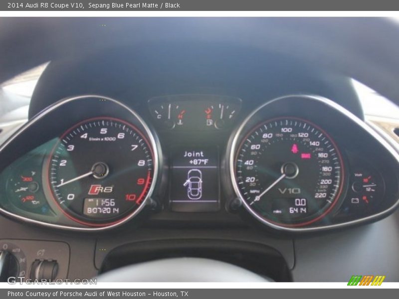  2014 R8 Coupe V10 Coupe V10 Gauges
