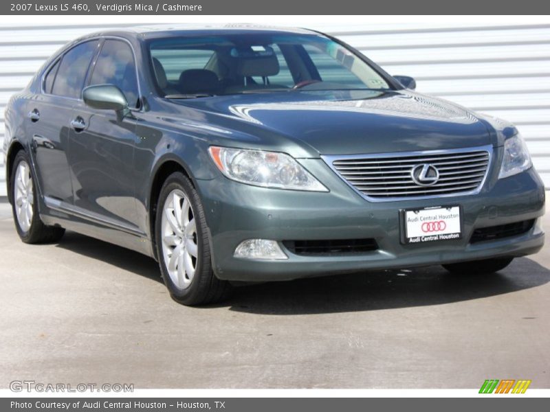 Verdigris Mica / Cashmere 2007 Lexus LS 460