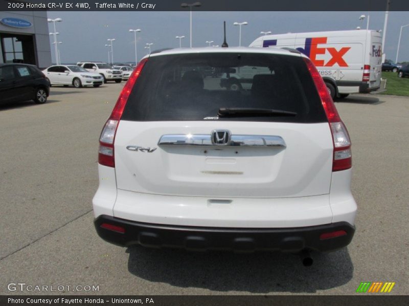 Taffeta White / Gray 2009 Honda CR-V EX 4WD