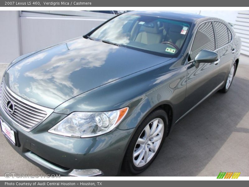 Verdigris Mica / Cashmere 2007 Lexus LS 460