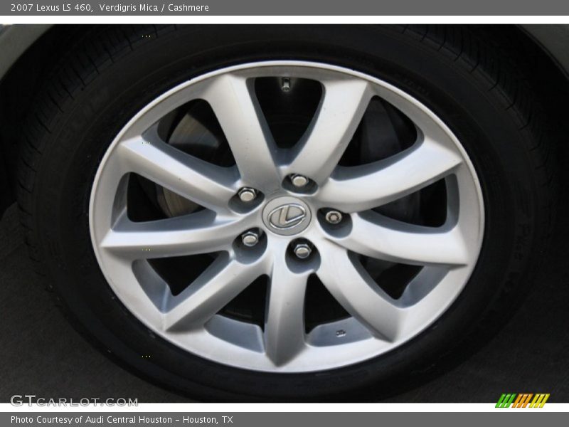 Verdigris Mica / Cashmere 2007 Lexus LS 460