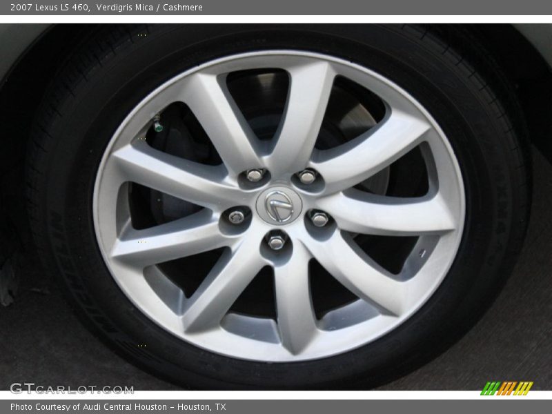 Verdigris Mica / Cashmere 2007 Lexus LS 460