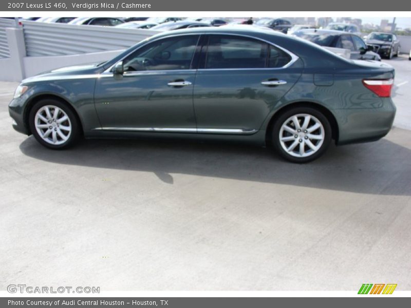Verdigris Mica / Cashmere 2007 Lexus LS 460