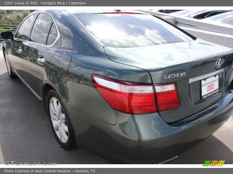 Verdigris Mica / Cashmere 2007 Lexus LS 460