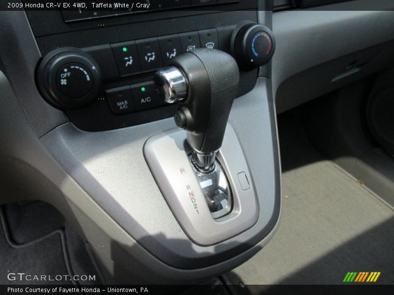 Taffeta White / Gray 2009 Honda CR-V EX 4WD