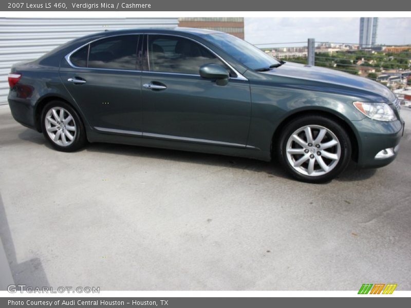 Verdigris Mica / Cashmere 2007 Lexus LS 460