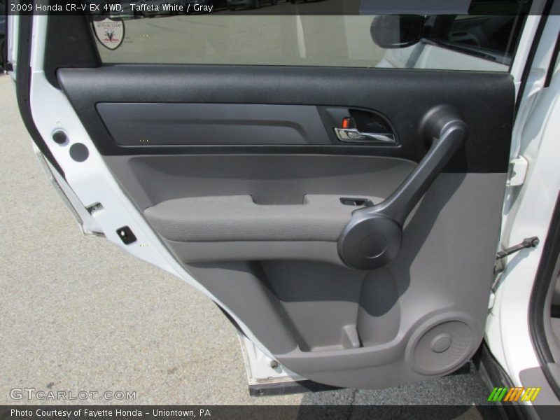 Taffeta White / Gray 2009 Honda CR-V EX 4WD