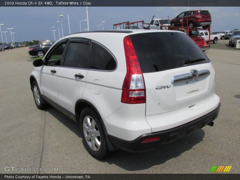 Taffeta White / Gray 2009 Honda CR-V EX 4WD