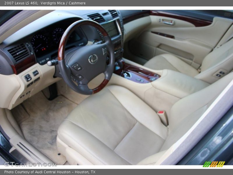 Verdigris Mica / Cashmere 2007 Lexus LS 460