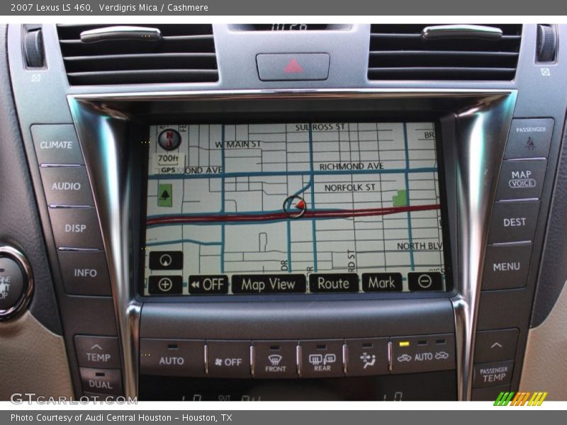 Verdigris Mica / Cashmere 2007 Lexus LS 460