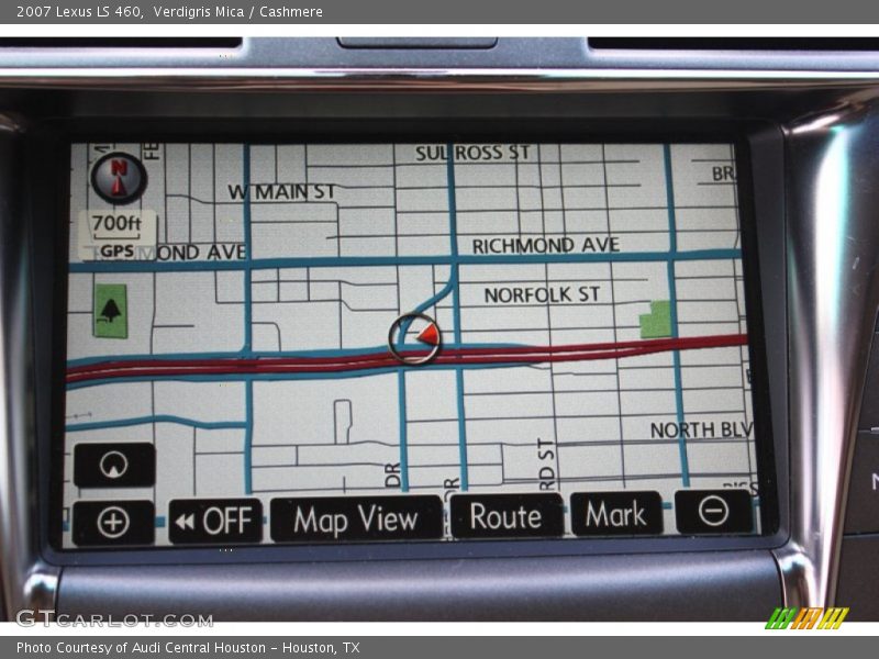 Verdigris Mica / Cashmere 2007 Lexus LS 460