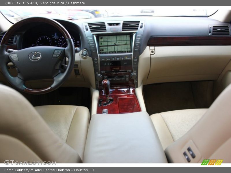 Verdigris Mica / Cashmere 2007 Lexus LS 460
