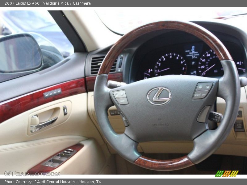 Verdigris Mica / Cashmere 2007 Lexus LS 460
